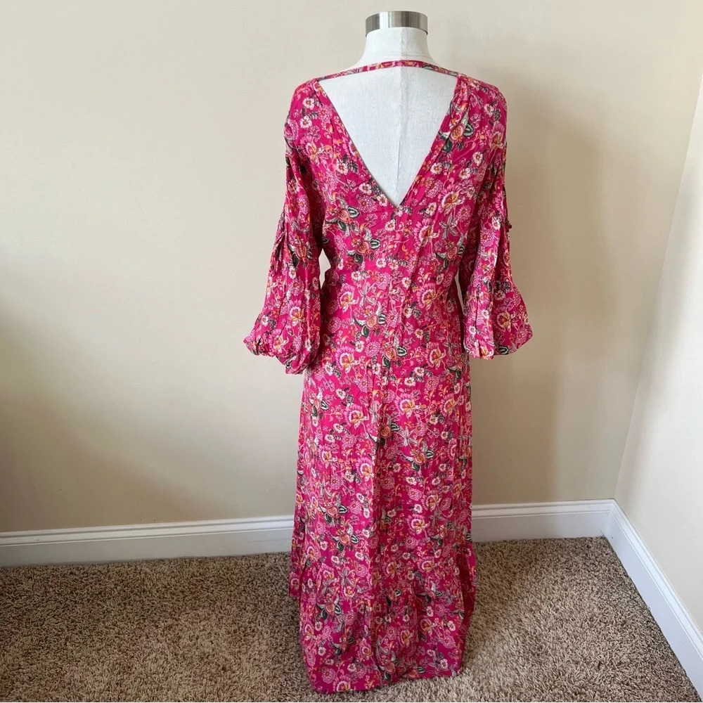 Misa Los Angeles Johanna Dress In pink Falaise Floral 17476 - Picture 10 of 15